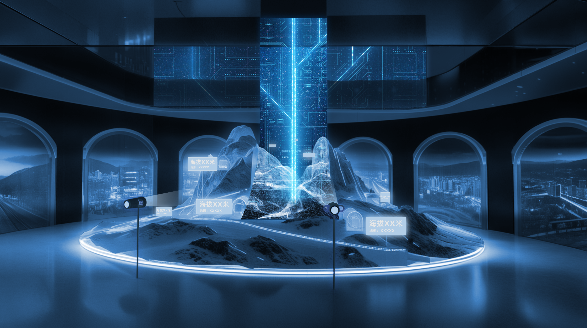 中铁轨道交通展厅-2