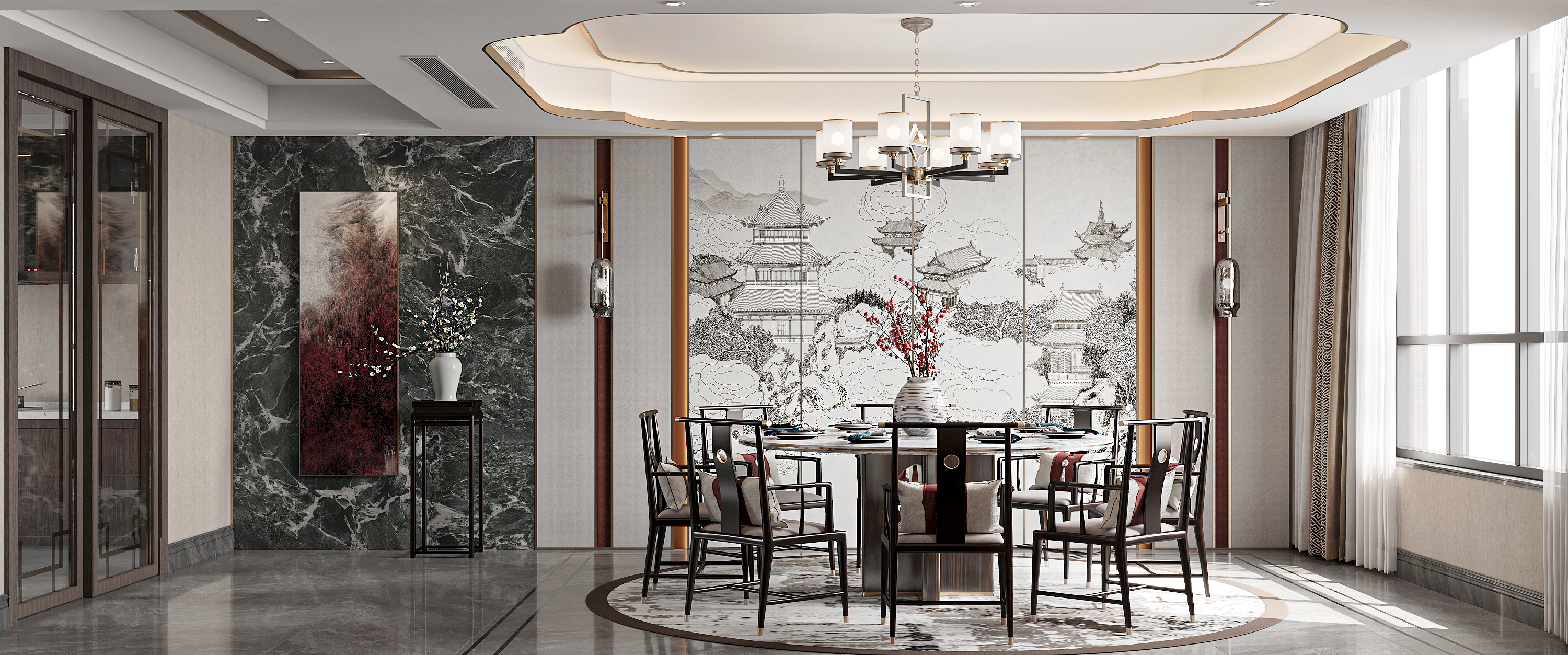 2023 新中式别墅自建房-9