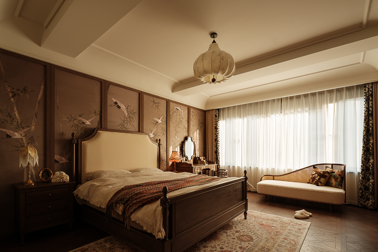 南洋复古 流动的诗意丨中国苏州丨苏州一野室内设计工程有限公司-46