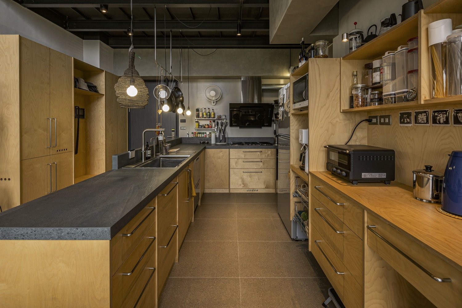 开放式设计的家庭住宅 AB House-36