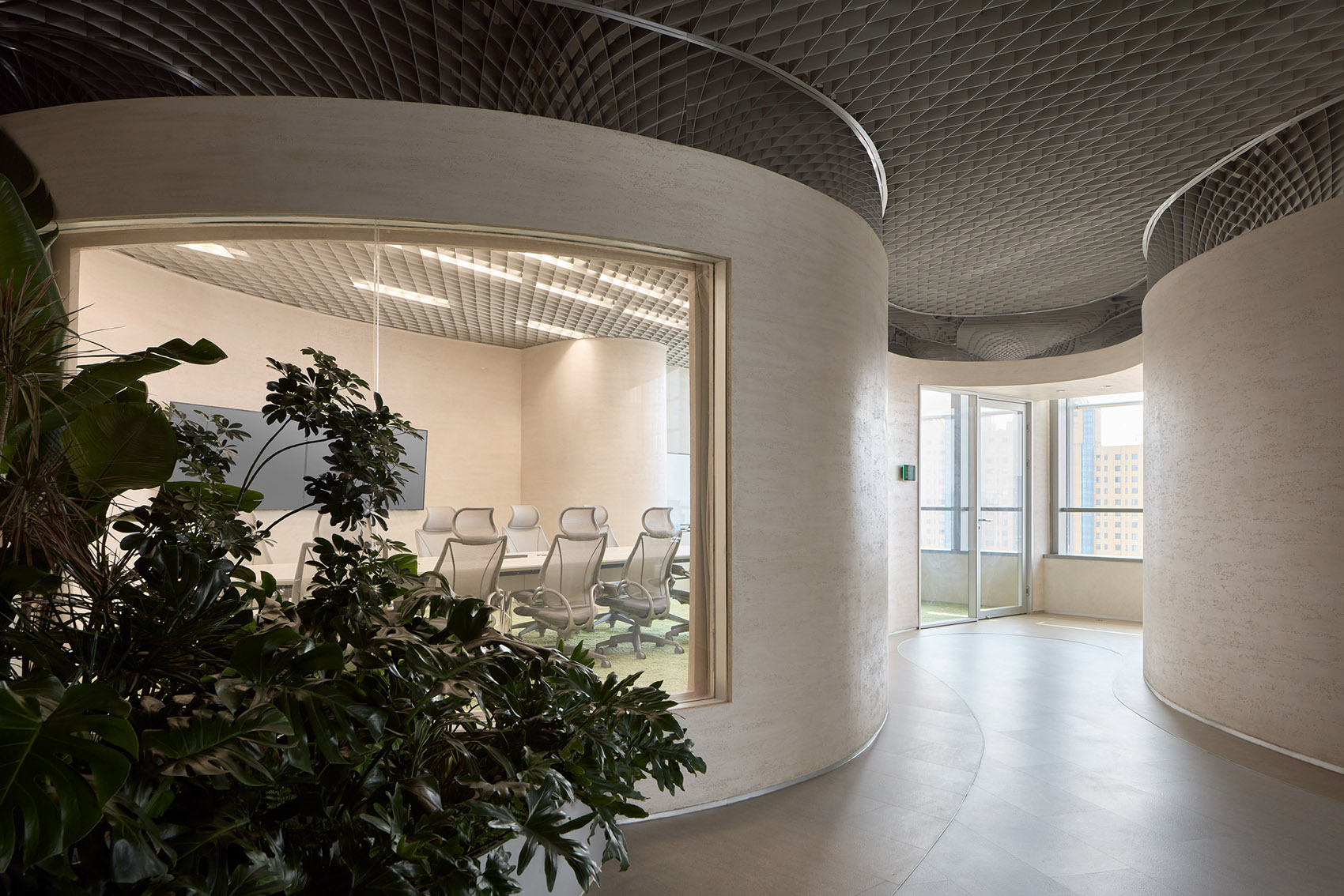 梯度与适度·陆家嘴某资产管理公司室内设计丨中国上海丨HCCH合尘建筑-46