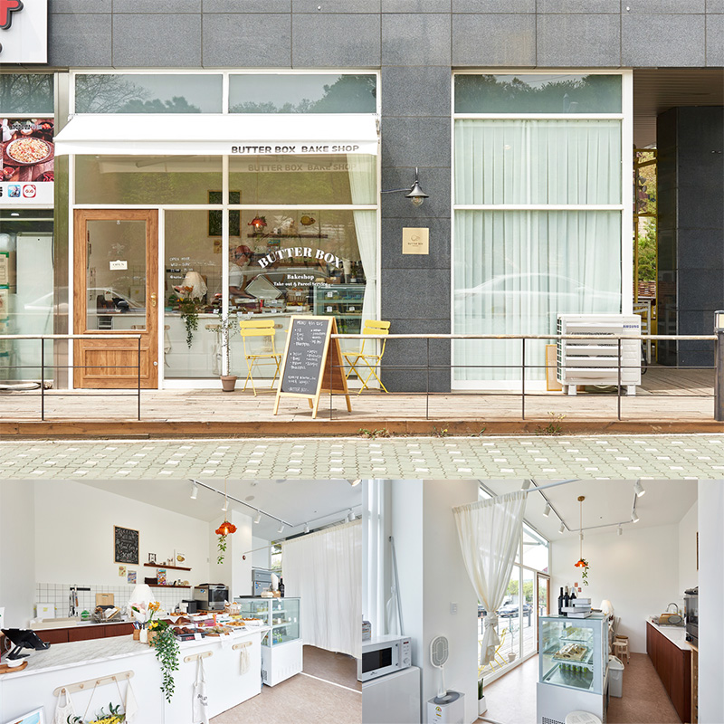 白色与木质，简约的 7 平小咖啡厅设计-1