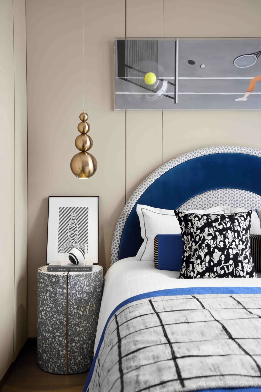 上海陆家嘴金融中心奢华样板房设计-42