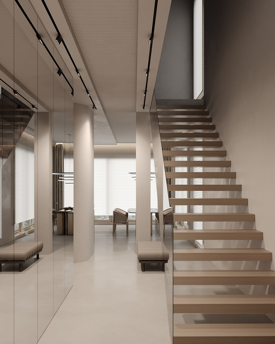 高级色系公寓设计 兼顾舒适与细节的家-1