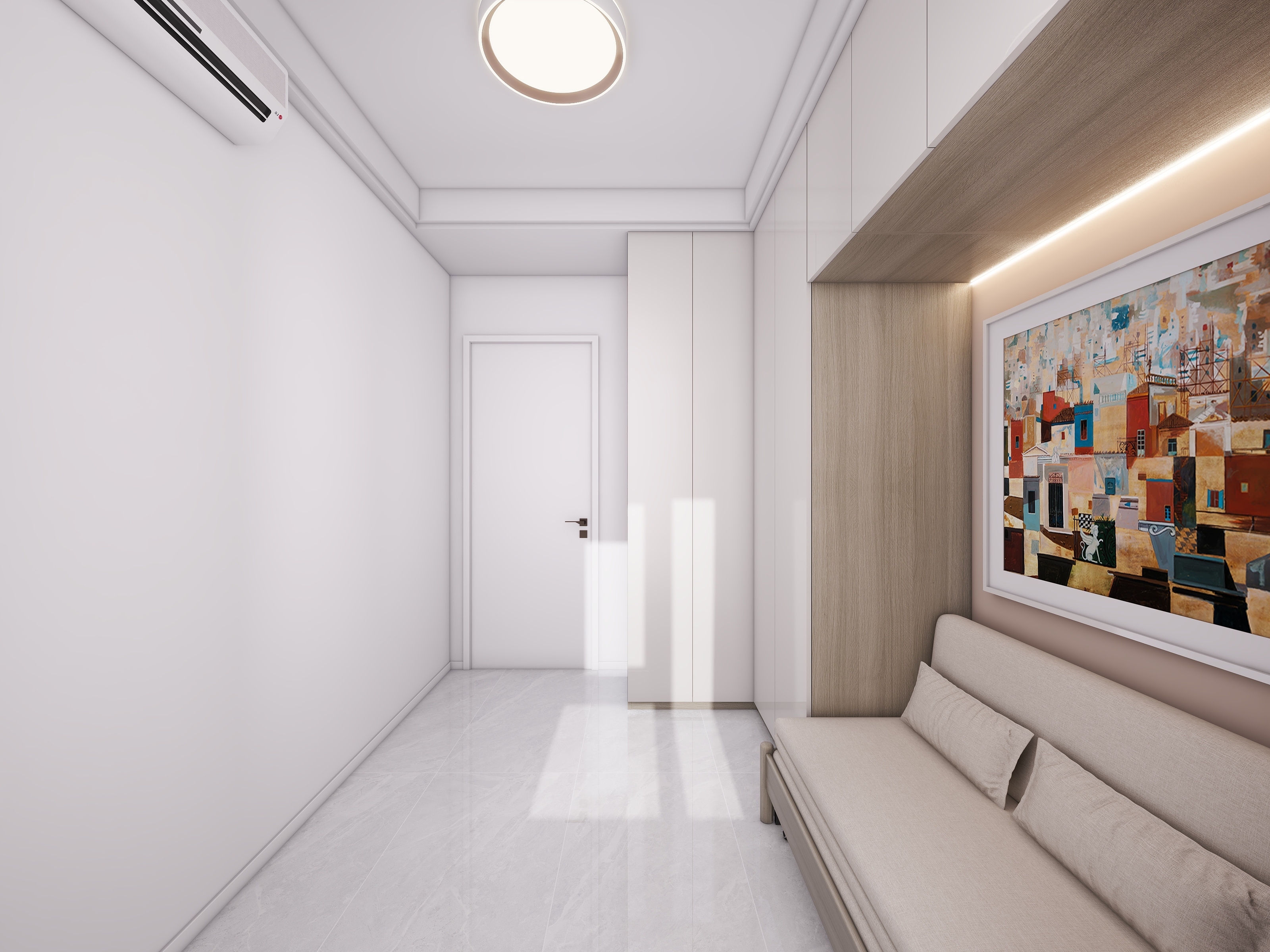 四川成都新津五峰安置房（71平方现代简约两居室）-40