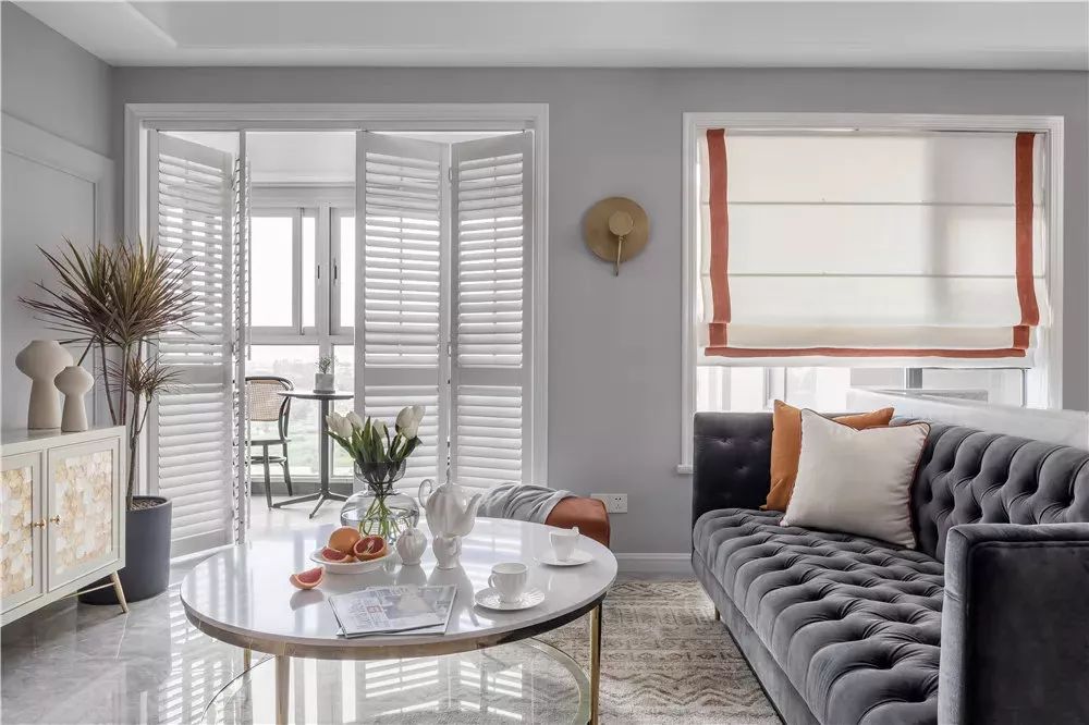 110㎡现代轻奢家居设计-4