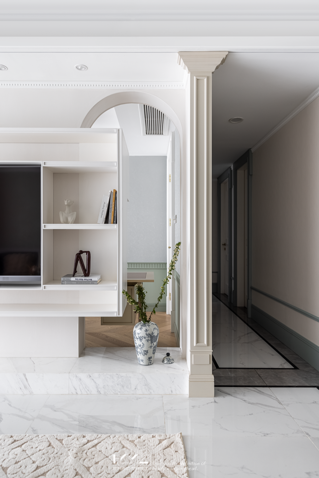 花漾美作 · 左岸 · 浪漫法式风格装修设计丨中国南京丨花漾美作·空间设计-39