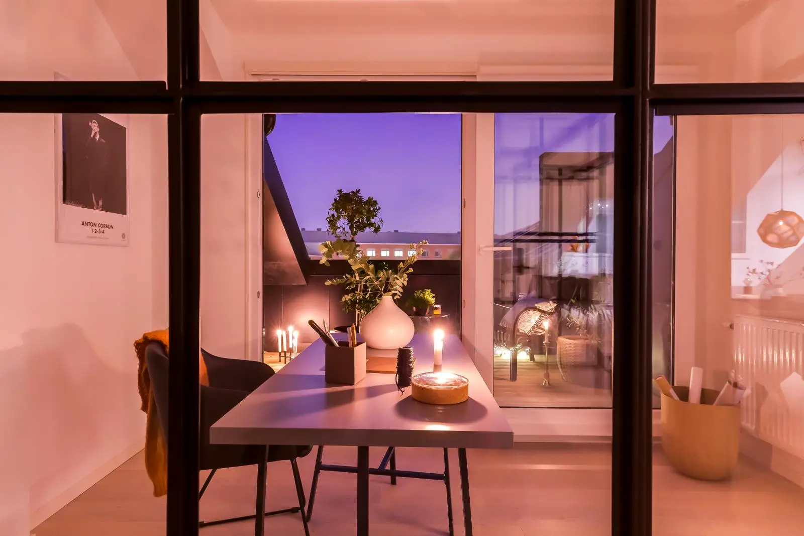 瑞典 85 平米公寓的梦幻夜晚-23