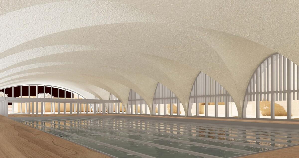 东南大学游泳馆丨中国南京丨周琦工作室-34