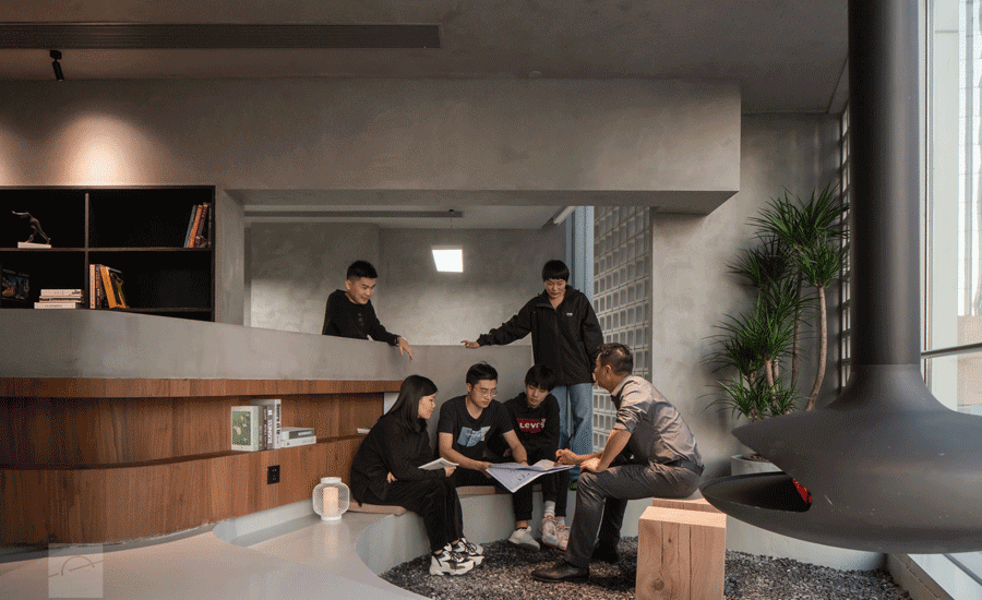 原木简约风设计事务所丨离×合设计事务所-23