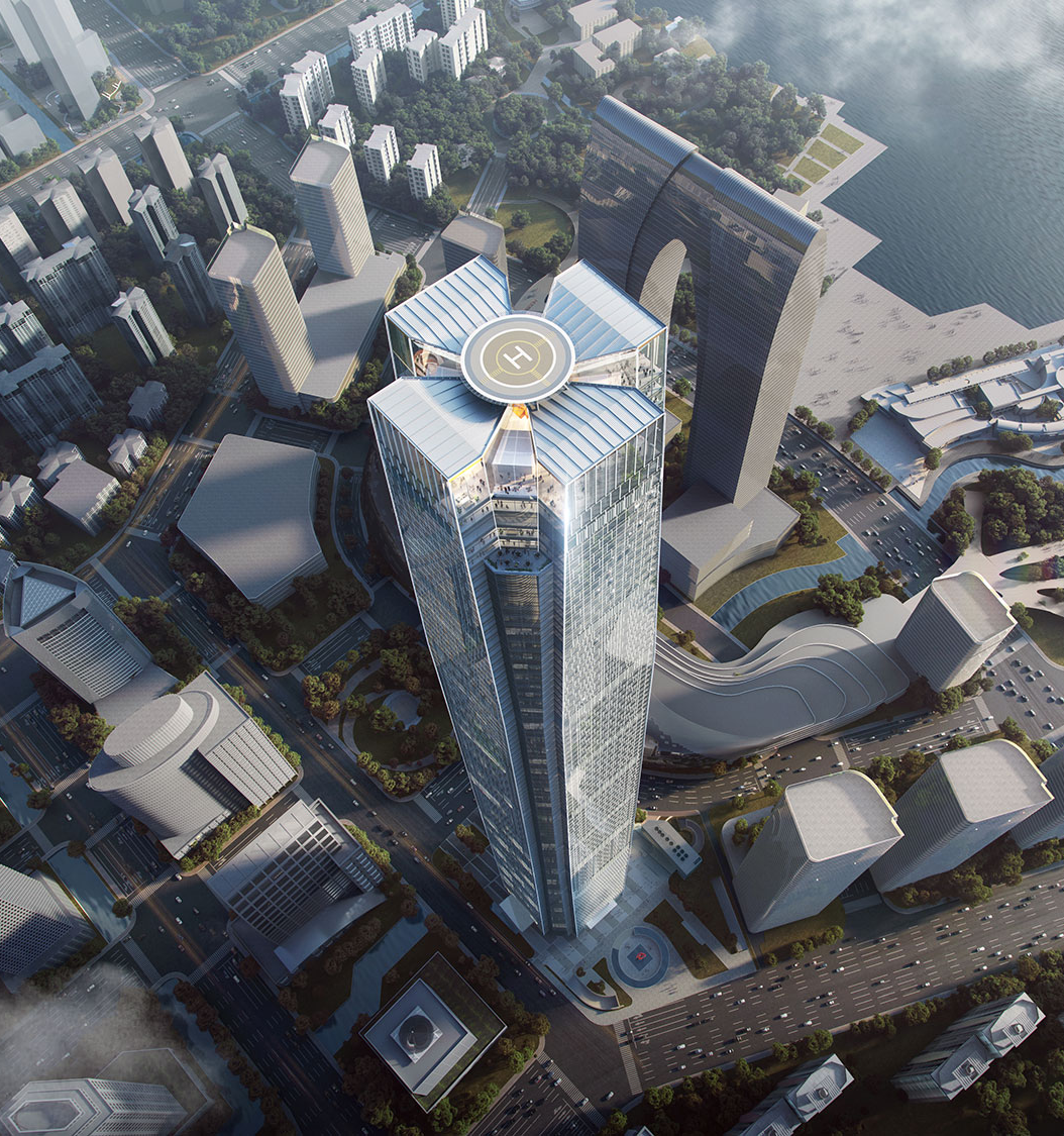 中国新四大摩天楼丨中国南京丨SOM事务所,Gensler事务所,AS+GG事务所,GP事务所-23