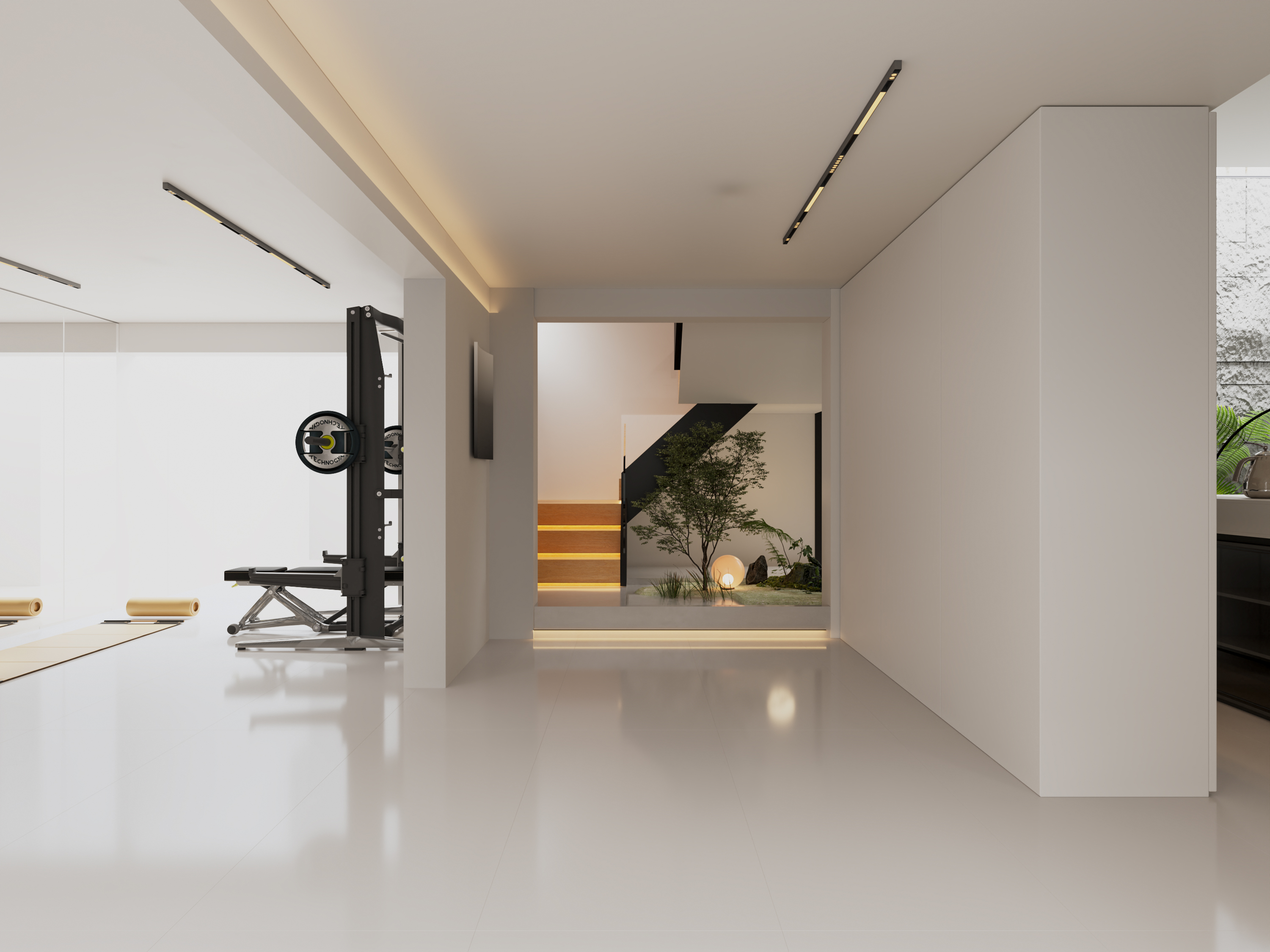 有个地下室是真的好，我想要篮球场都有了-9