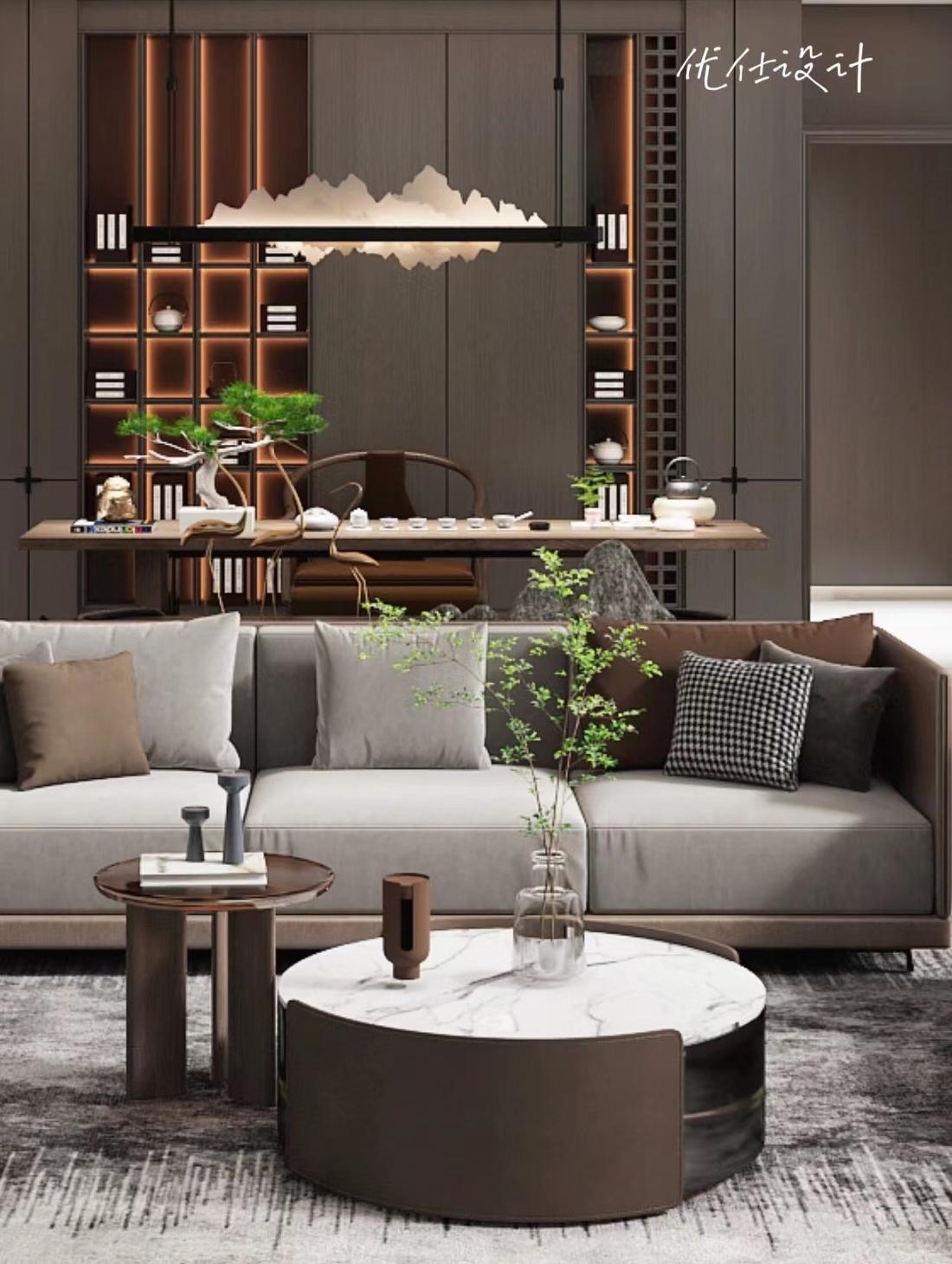 步步高登 · 现代新中式别墅设计-8