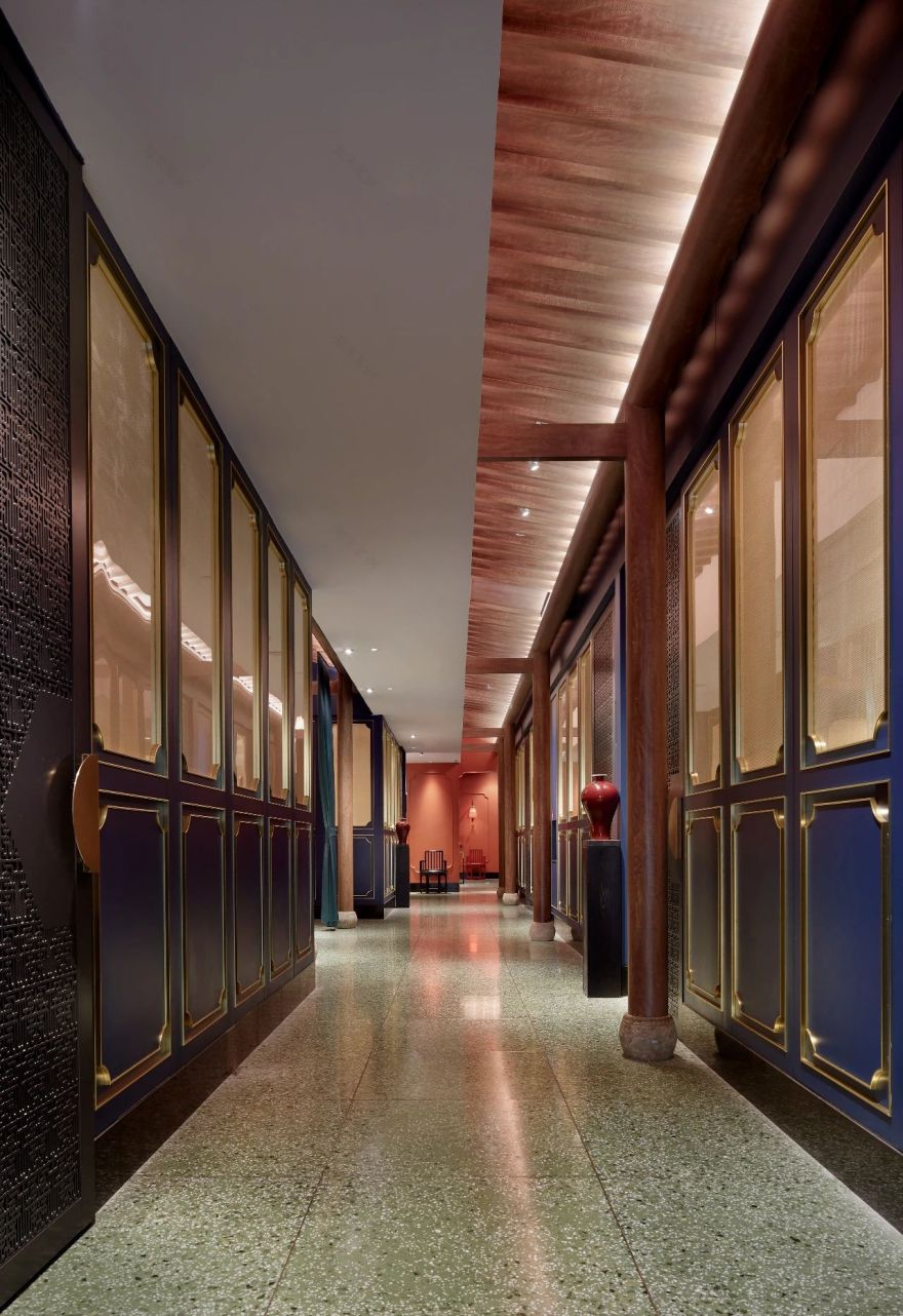 徽煌府第餐厅设计丨中国北京丨意向东方(北京)设计顾问公司-6