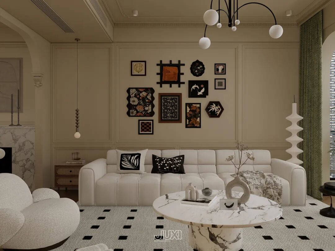 「设计分享」这样的复古美真得藏不住呀,赶快住进来-25