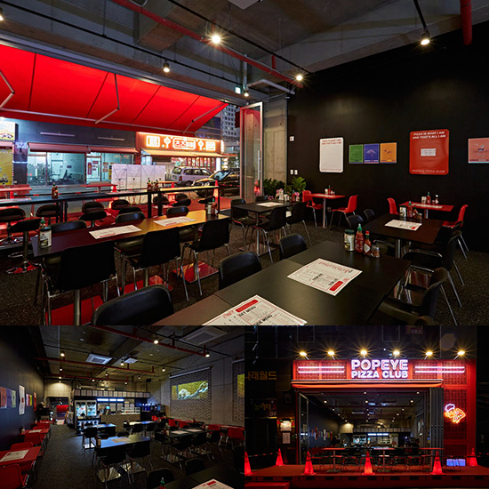 30 平米波兰披萨俱乐部，打造工业风氛围-1