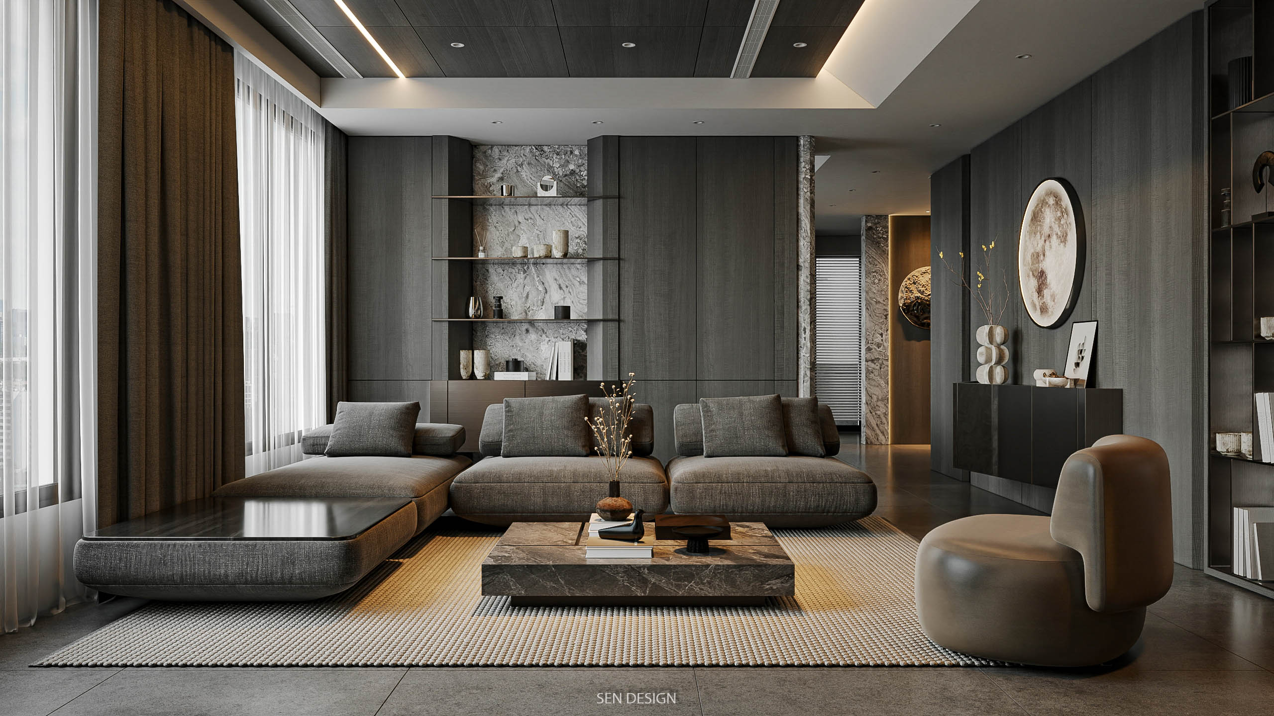 复式公寓丨Trần Hiển-4