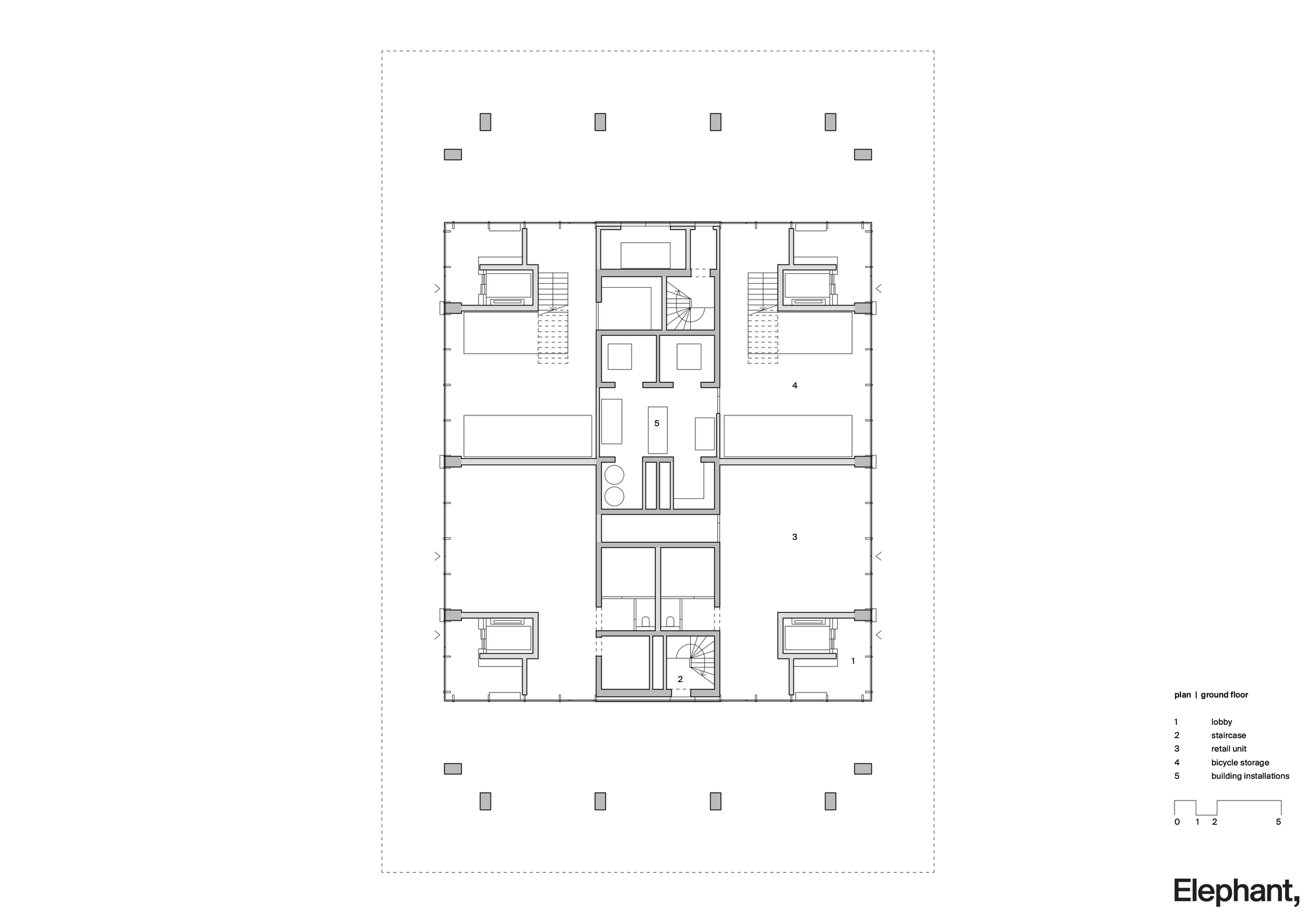 德沃图宁公寓大楼丨荷兰阿姆斯特丹丨Elephant-18