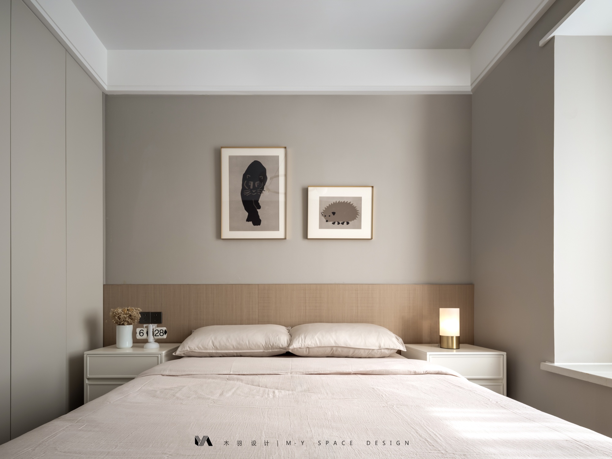 138㎡精装房微改轻奢风设计丨中国武汉丨武汉木羽设计-12