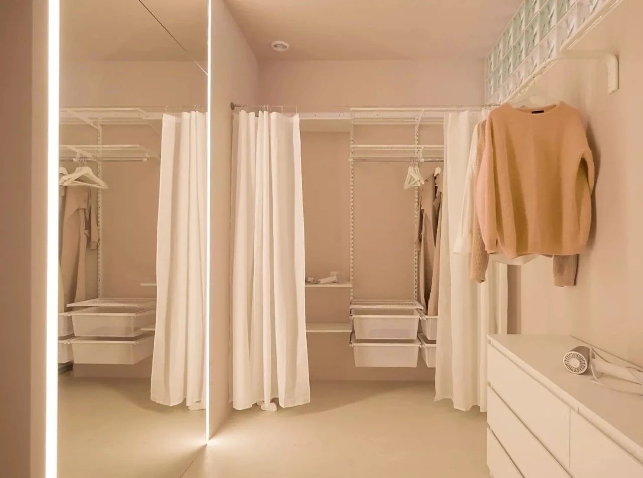 40㎡玻璃砖小宅丨Tatyana Ponomareva 和 Olga Elizarova-21