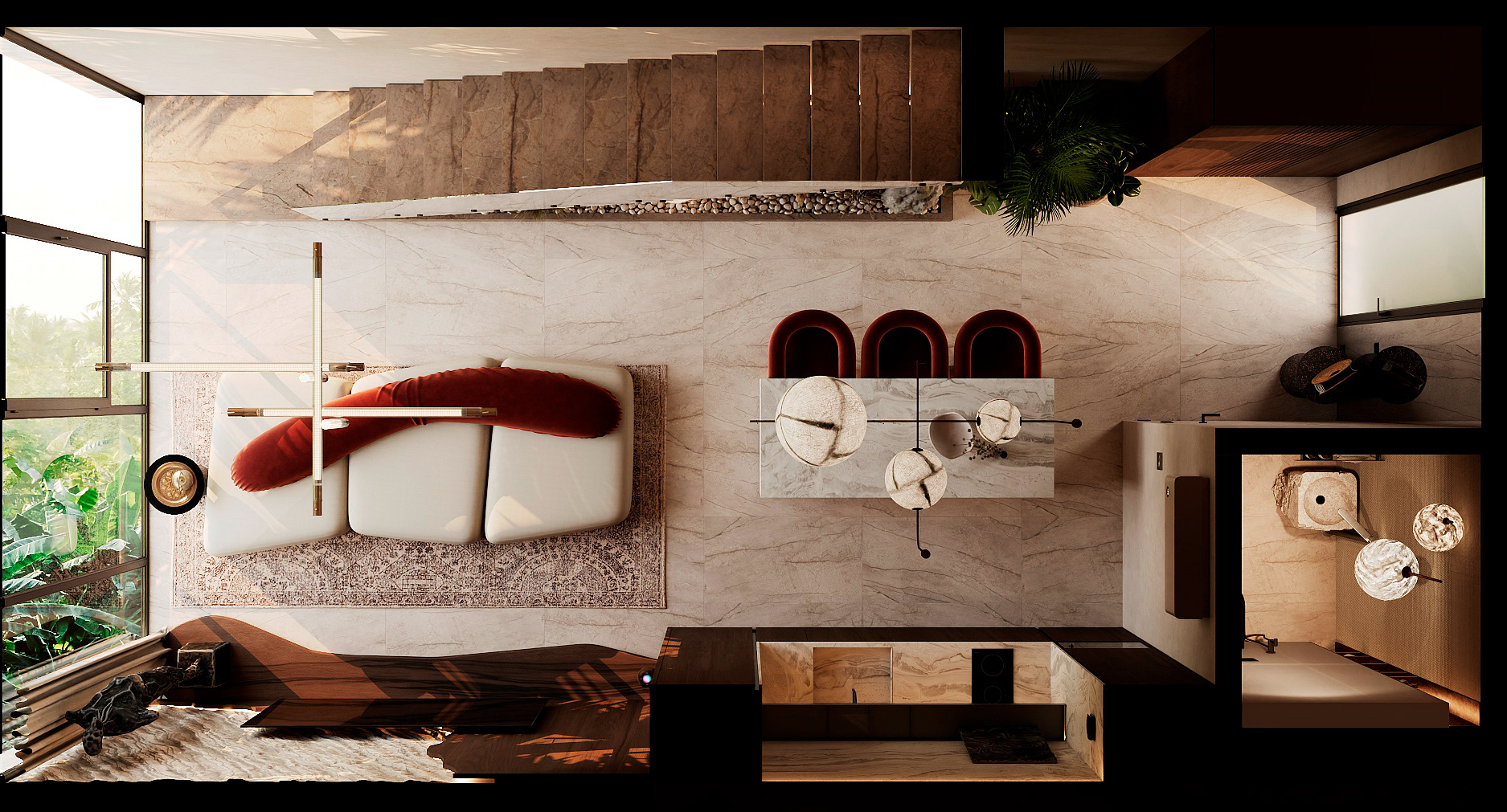 乌布两层公寓丨印度尼西亚巴厘丨Bodes studio-43