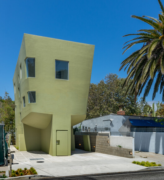 洛杉矶 Santa Monica Canyon 独特曲线住宅设计丨美国洛杉矶丨Eric Owen Moss Architects-16