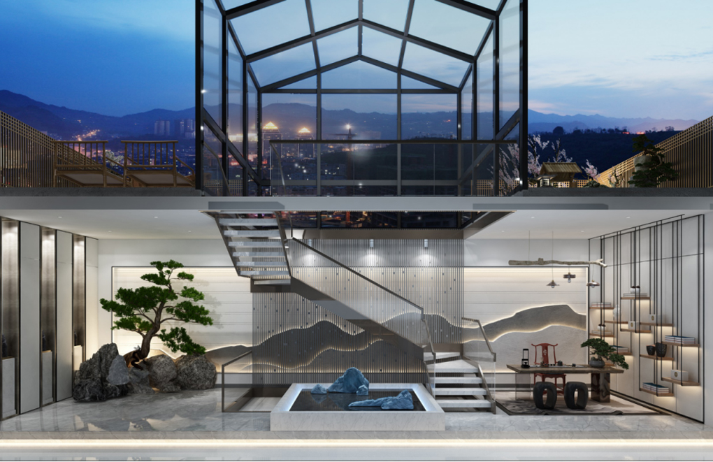 高迪愙设计 | 信有山林在市城（新中式）-21