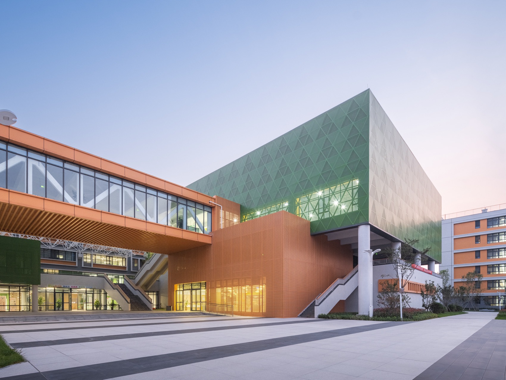 邹平市渤海实验学校丨中国山东丨山东建筑大学建筑城规学院象外营造工作室-32