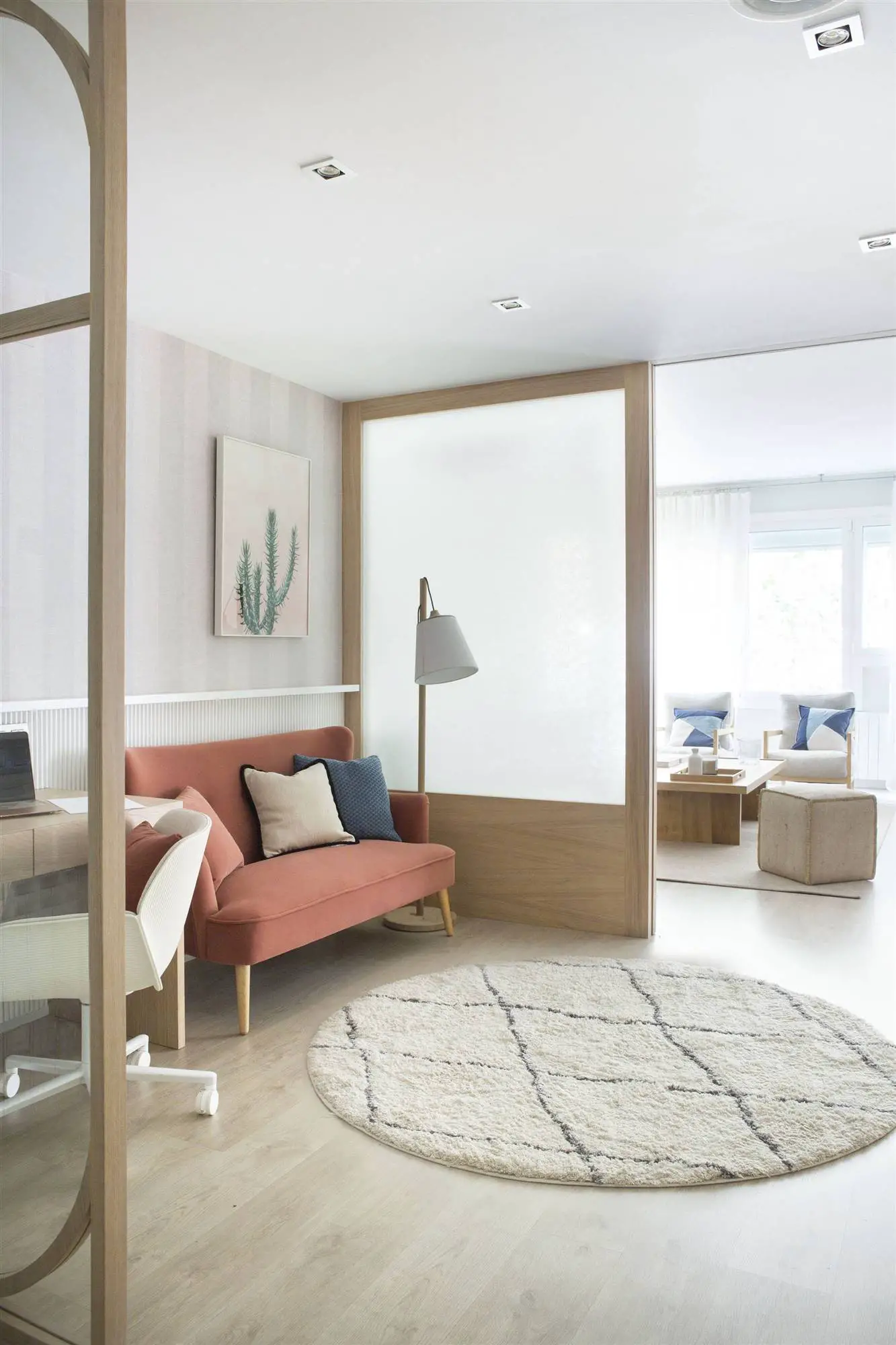 巴塞罗那 130m2 公寓 | 光线与空间的完美结合-10