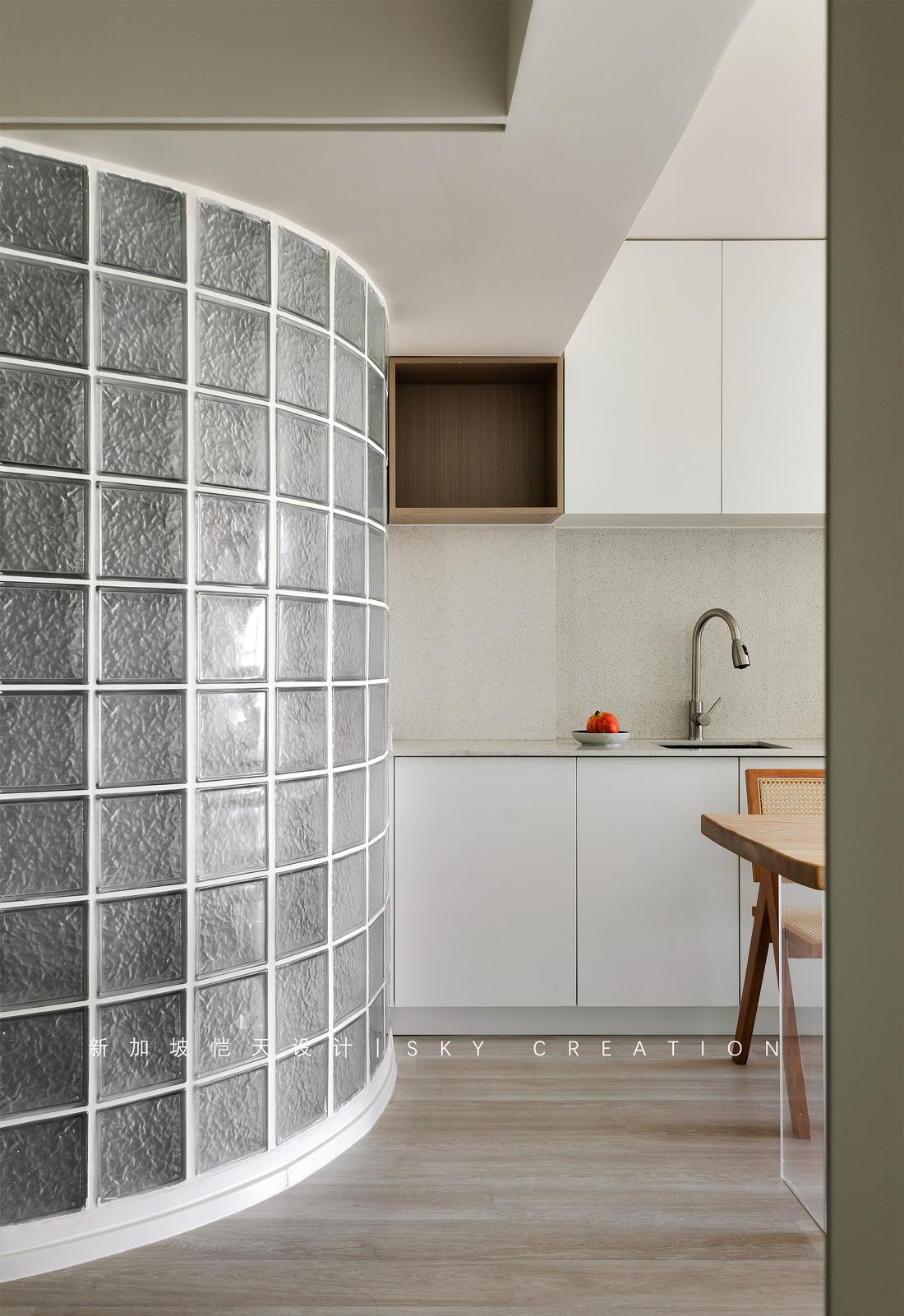 奶油系简约风独居女孩治愈系小家改造-60