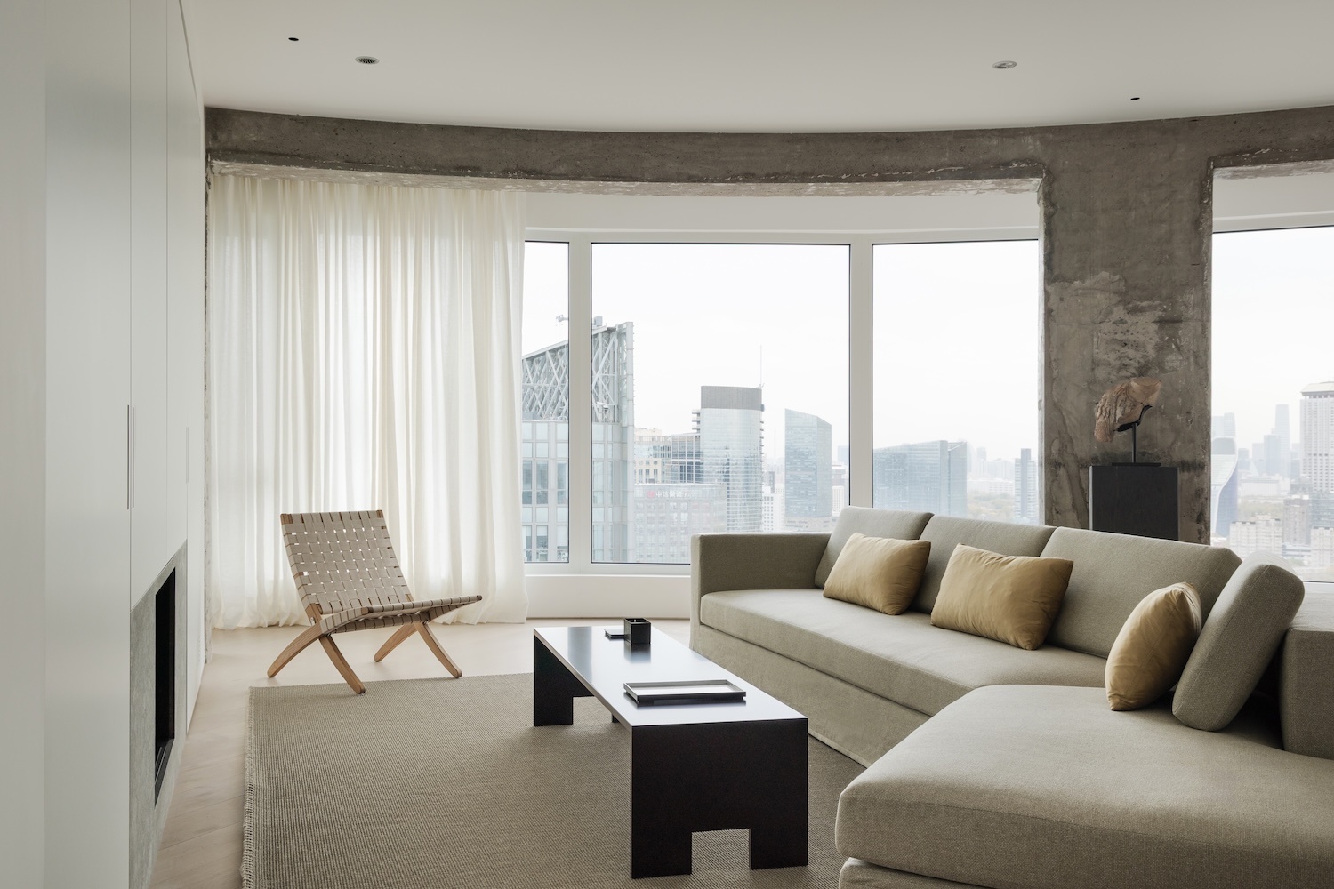 FHC Apartment:北京CBD上空的极简居所丨中国北京丨BW Timeless-0