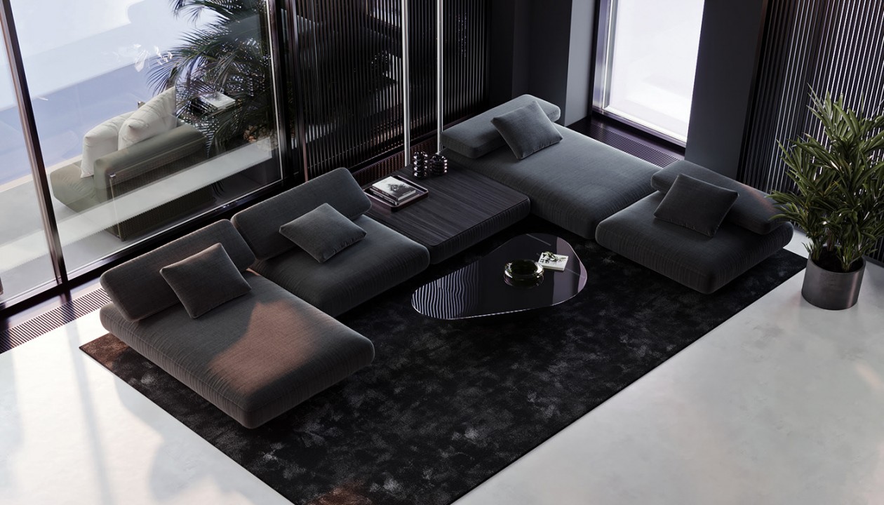 非常前卫的 紫色+暗黑色设计-2