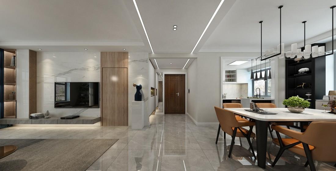 现代轻奢风家居设计，打造空间通透性与互动性-9