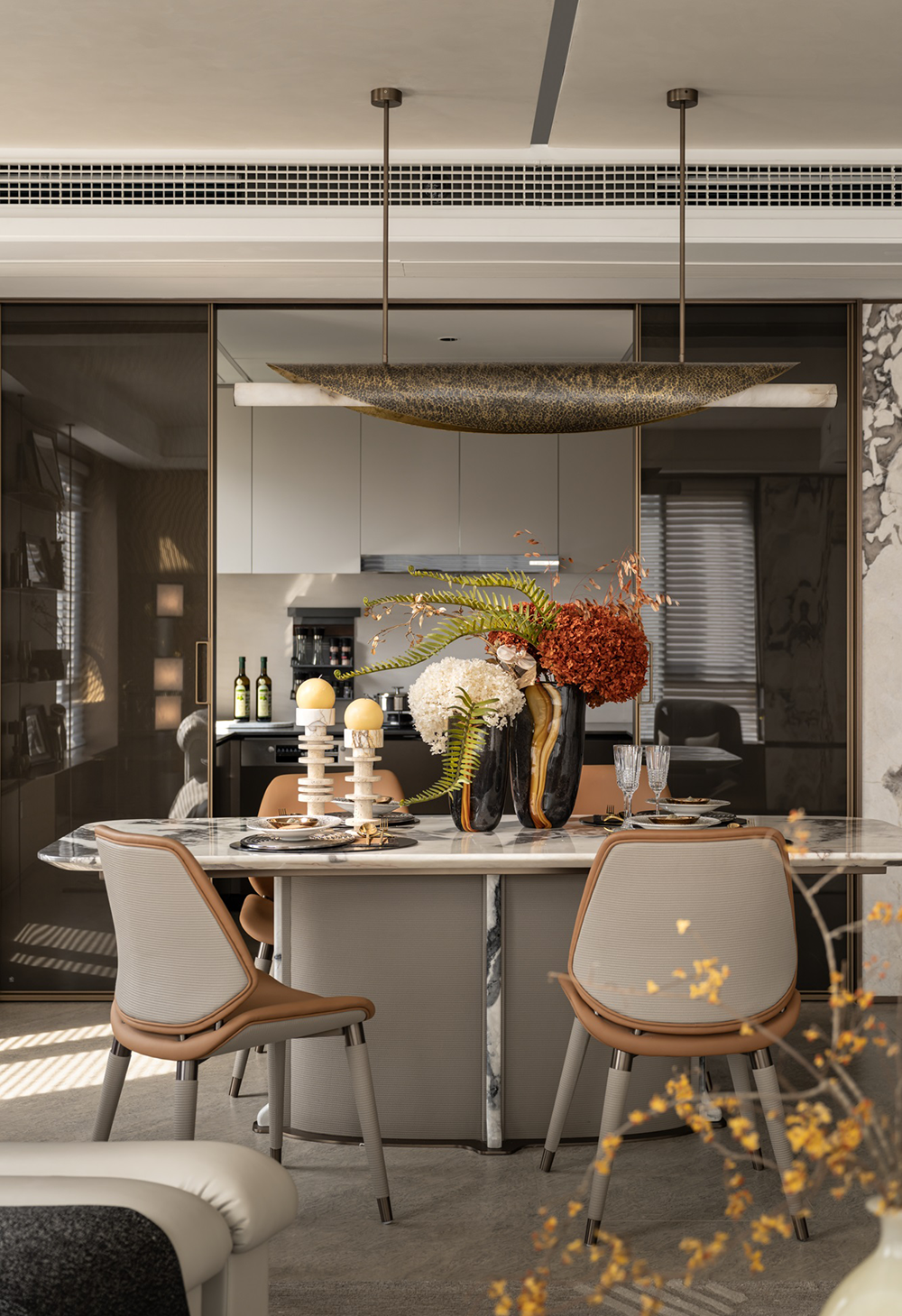 武汉中海·东湖玖章150㎡,172㎡样板间丨中国武汉丨近境制作-19