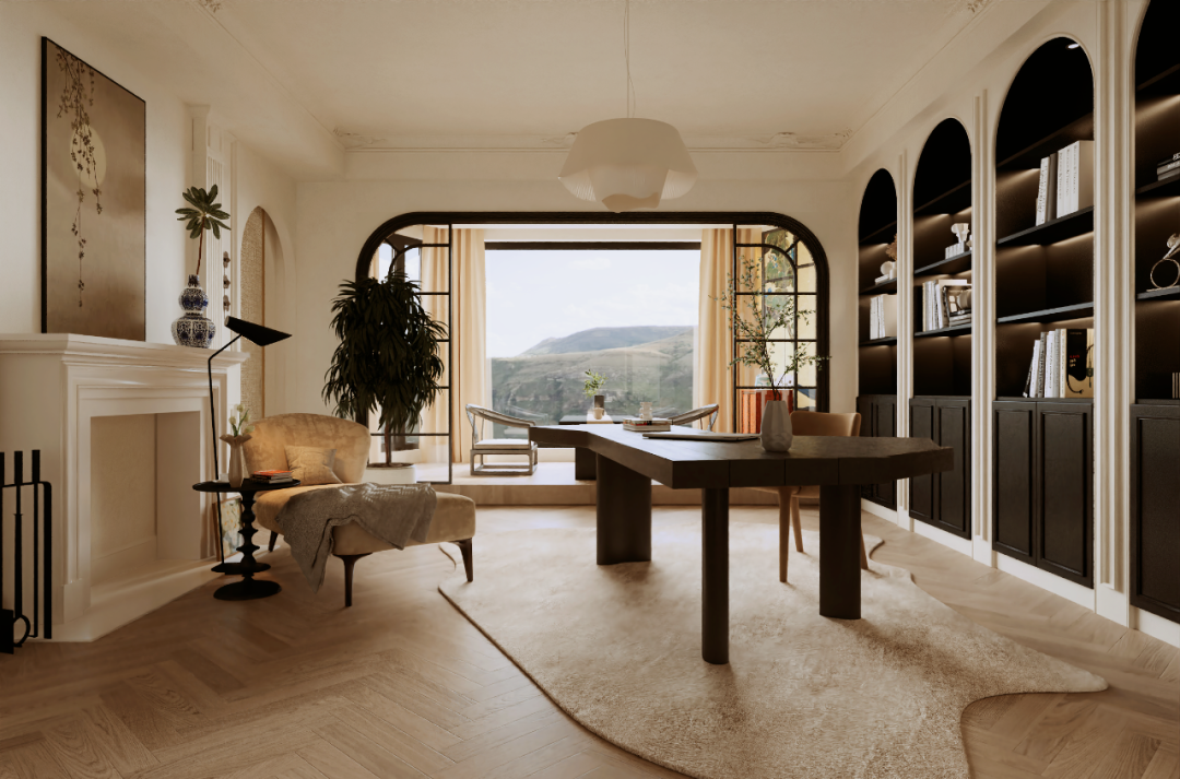 中式含蓄与法式浪漫的完美邂逅-12