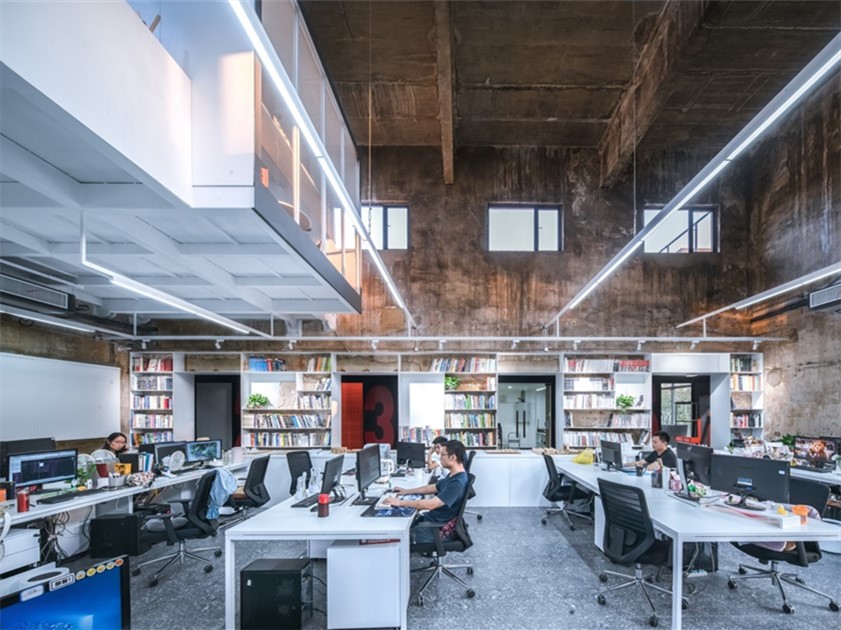 武汉474㎡老厂房改造UAO新办公室-3