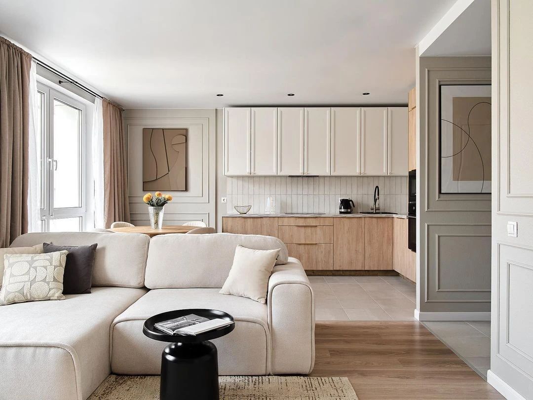 退休妈妈的 36㎡小公寓设计丨Olga Mirzabaeva-27