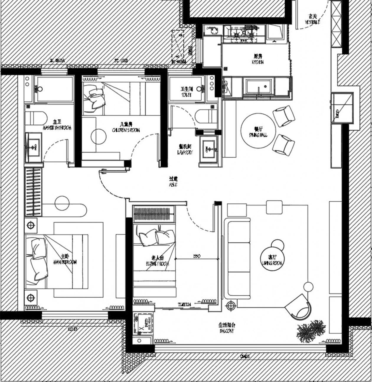 招商揽阅书华106㎡样板间丨中国西安丨元禾大千-28