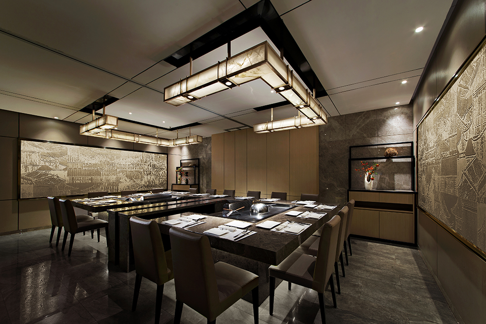 武汉大渔铁板烧餐厅|摇曳在铁板上的火焰-朗昇设计-31