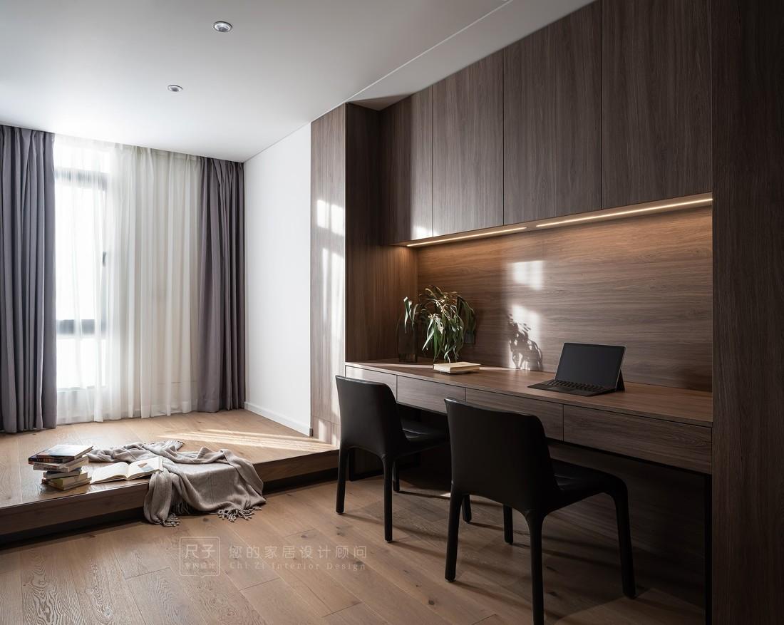 深圳掬月半山简约风格室内设计-32