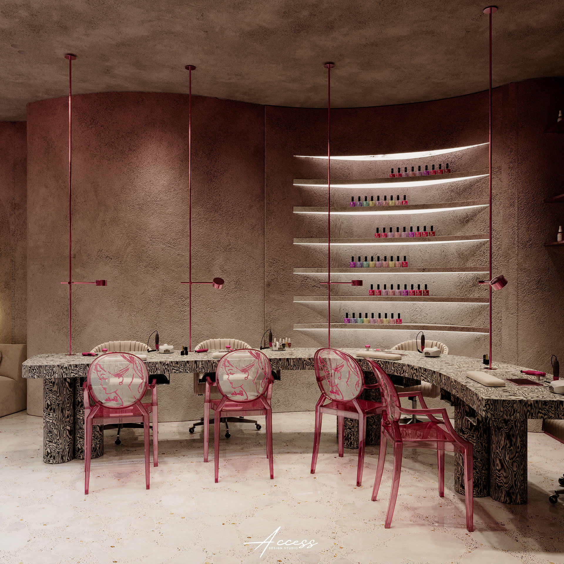 芭比世界美容院丨Access Design-10