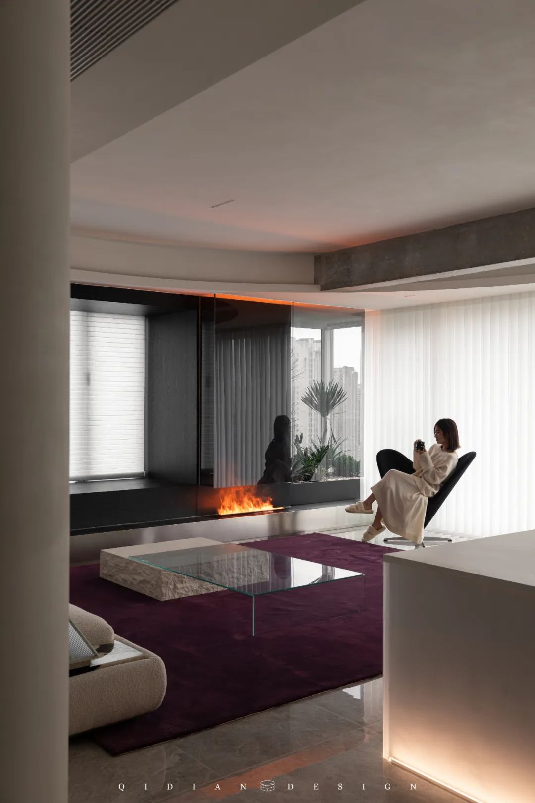 QD·DESIGN实景案例·凯德九章 · 167㎡精装改造丨奇点上宅-7