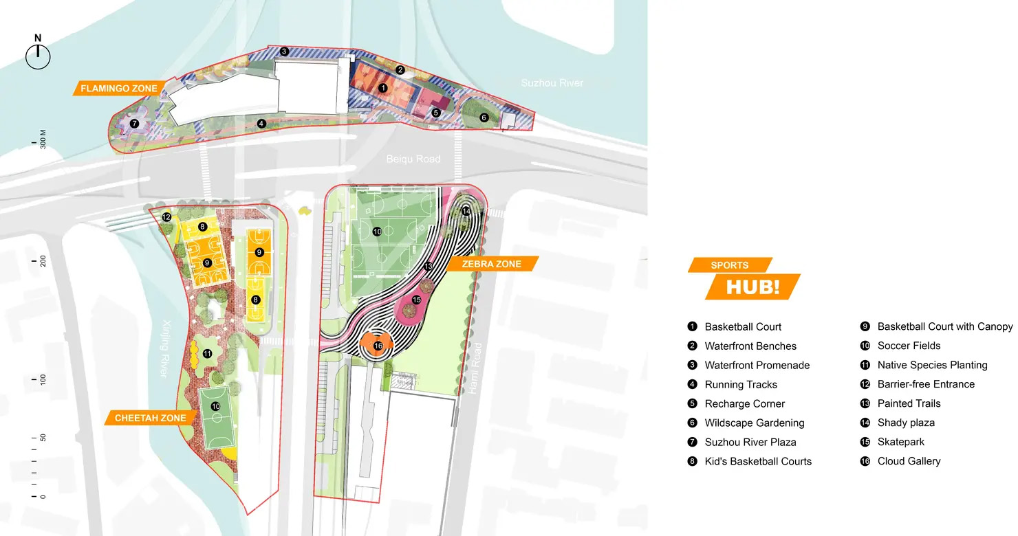 上海苏州河中环立交桥下空间丨中国上海丨翡世景观（FISH DESIGN）-23