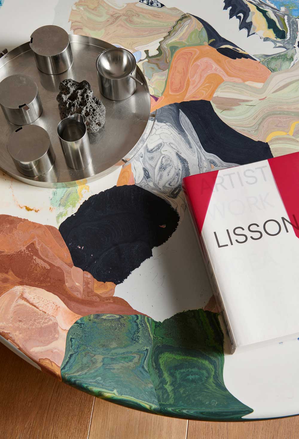 巴塞罗那设计师色彩斑斓的公寓-5