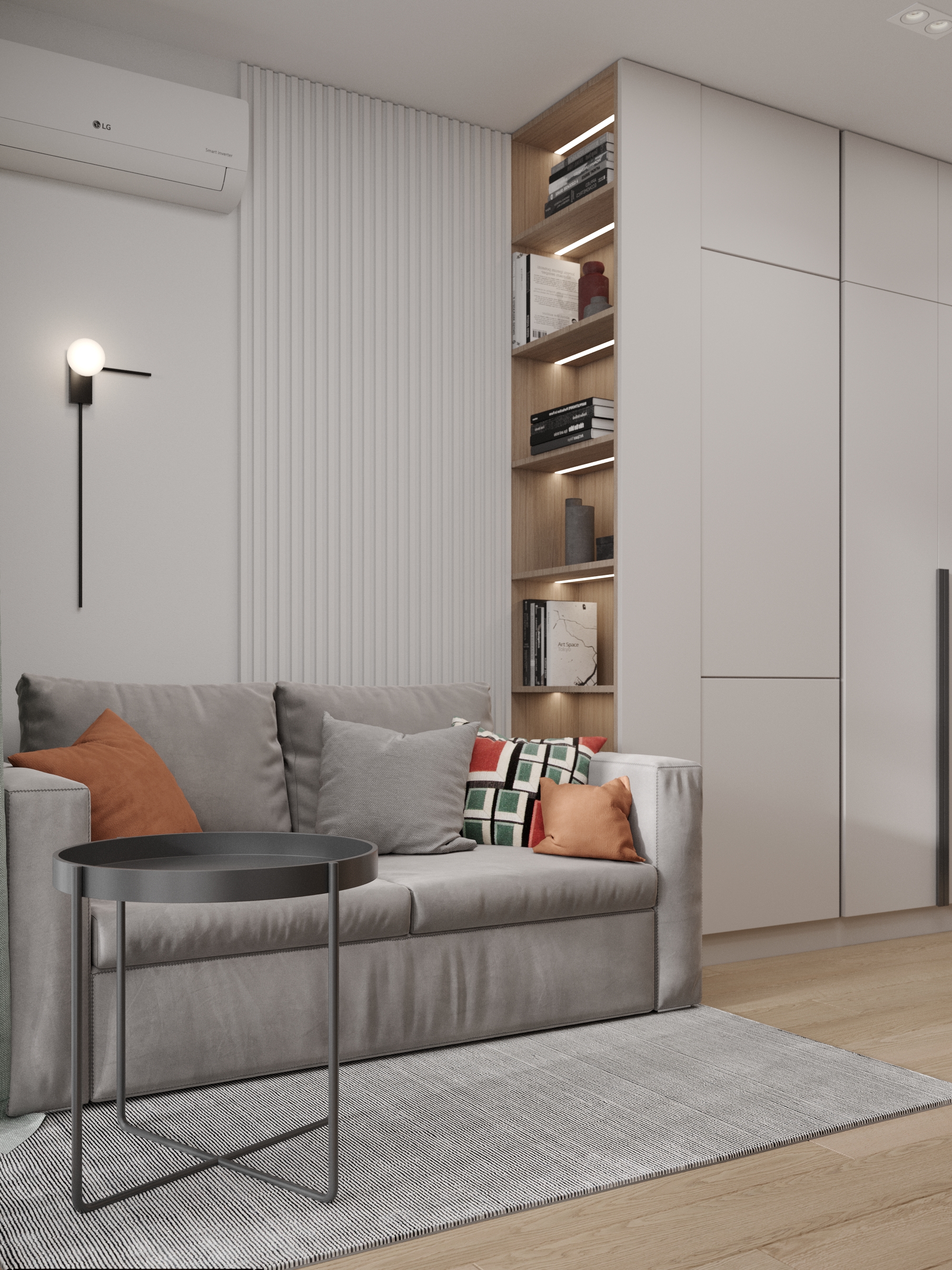 Дизайн студии под сдачу в аренду в СПБ-8