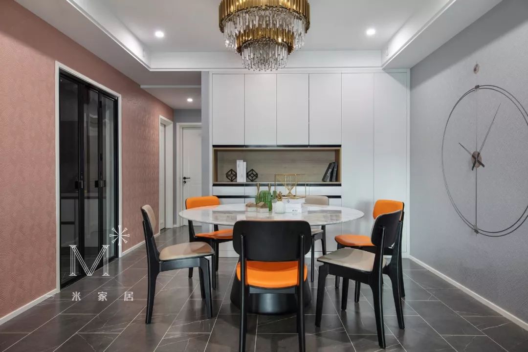 90m²现代北欧小三房，打造小怪兽主题趣味儿童房-58