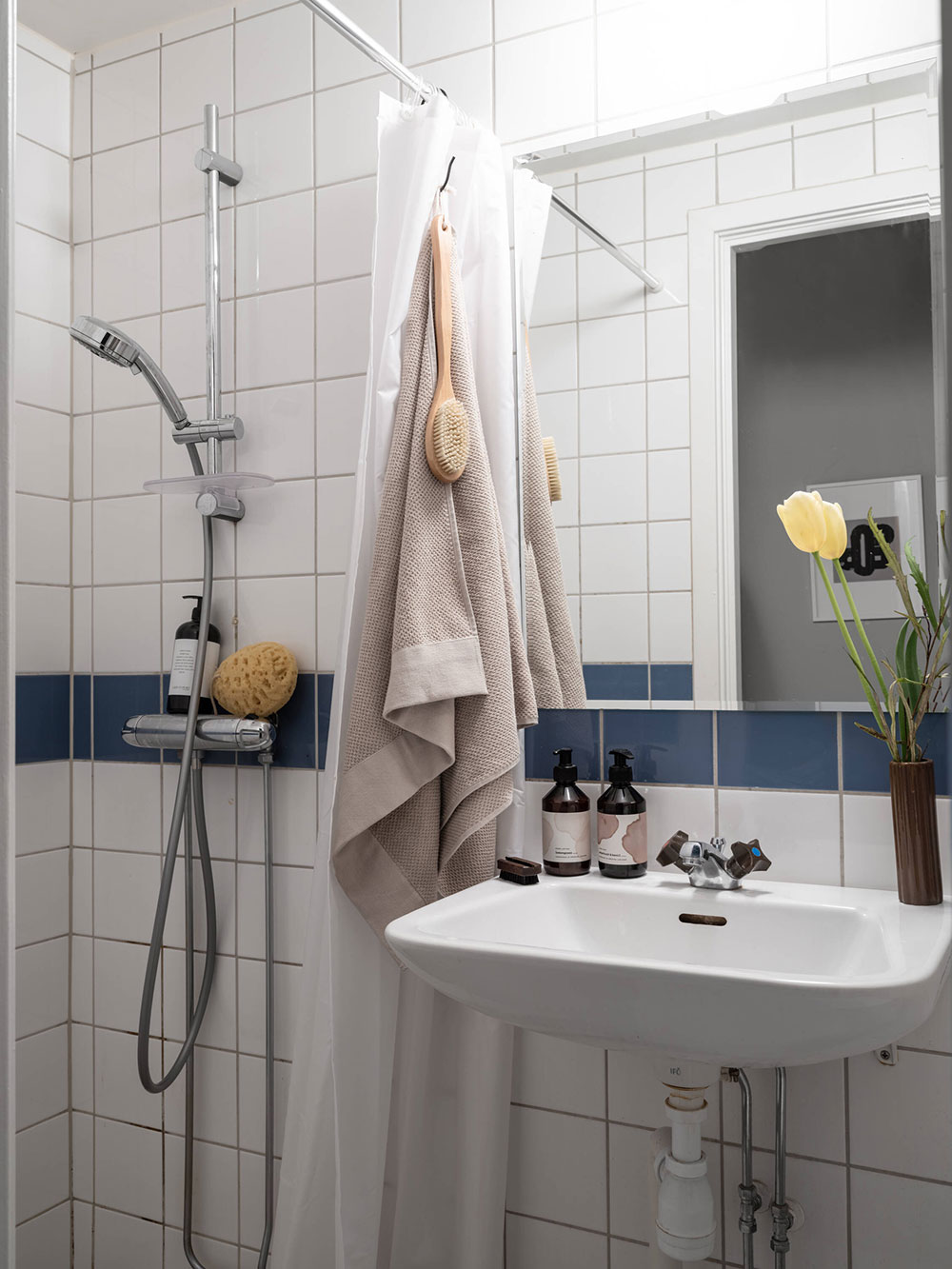 瑞典 41 平米小公寓的温馨灰色空间设计-27