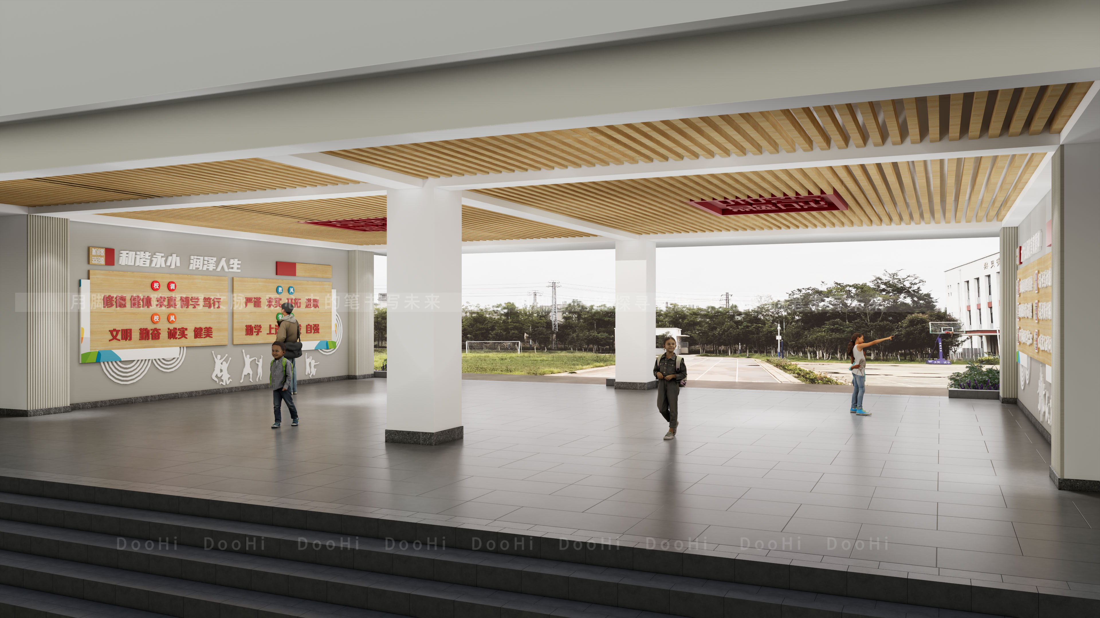 学校理念大厅-8