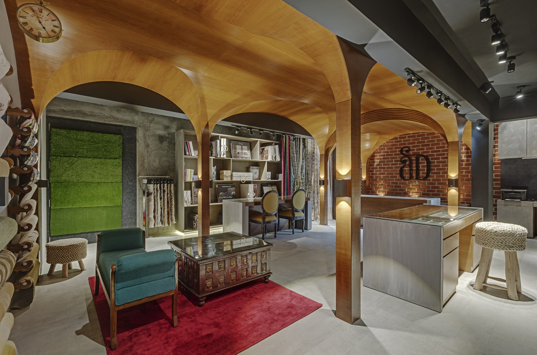 印度班加罗尔 AD 精品店 | 复古与现代的完美融合-10