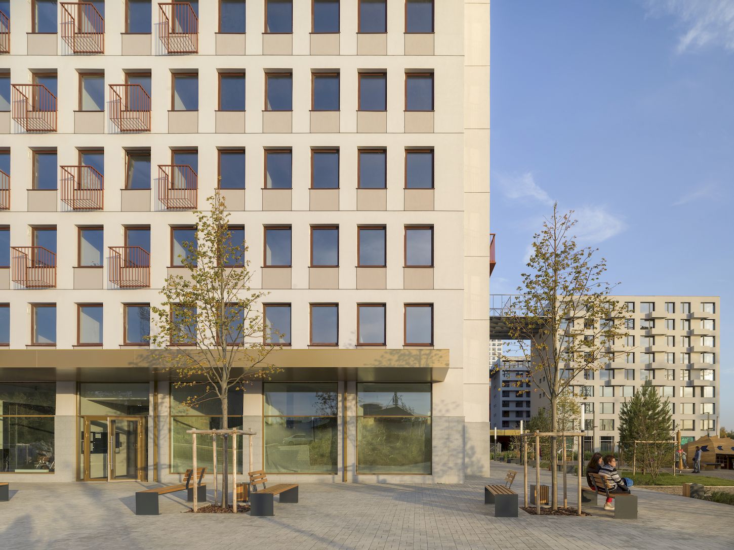 新西伯利亚“欧洲海岸”小区塔楼丨俄罗斯弗拉基米尔丨DROM-46